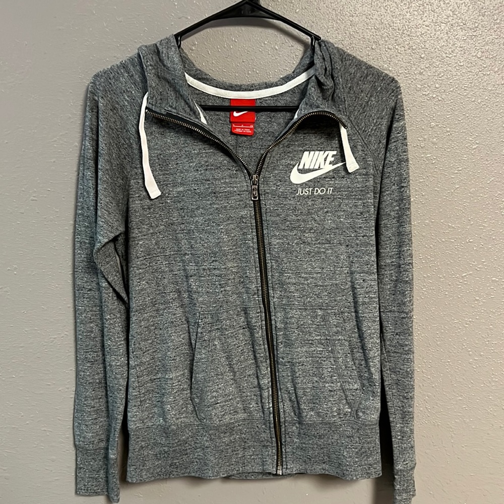 Nike Zip-Up Sweatshirt Size Small